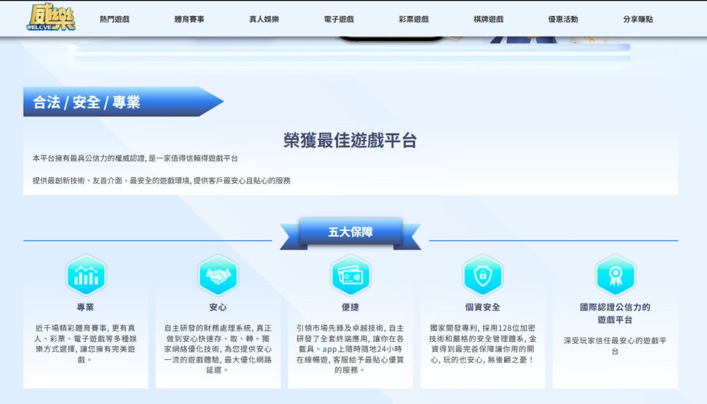選擇合適的線上娛樂城